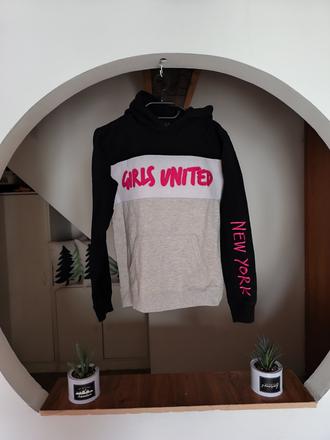 Mikina s nápisem 158/164, xs/s, takko,164