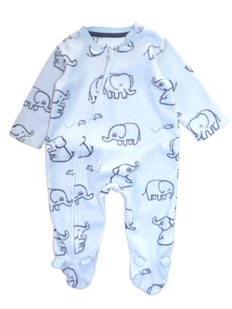 Flísový overálek se sloníky vel. 68, george,68