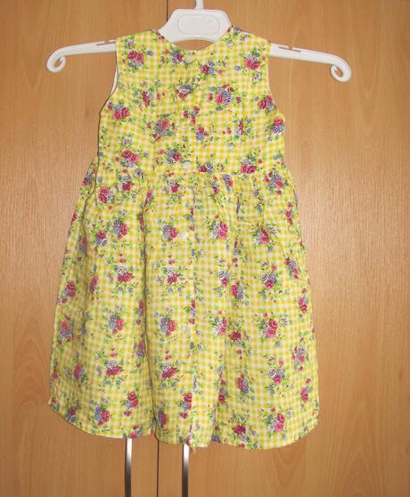 Letní dívčí šaty 2 ks, 116