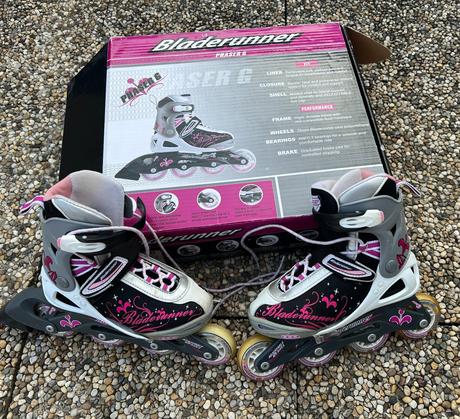 Nastavitelné in-line brusle bladerunner vel. 32-35, bladerunner,32