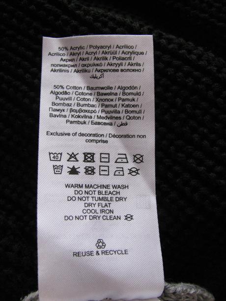 Dámské černé svetrové šaty noisy may, m