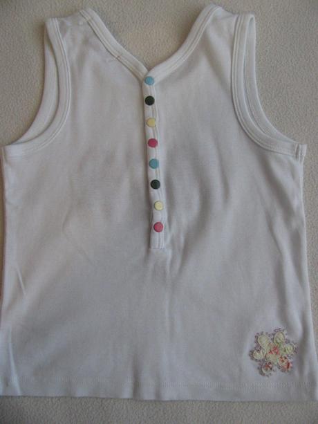 Letní bavlněné tričko s výšivkou, 110