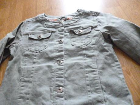 Elastická riflová bunda 10-11, 140