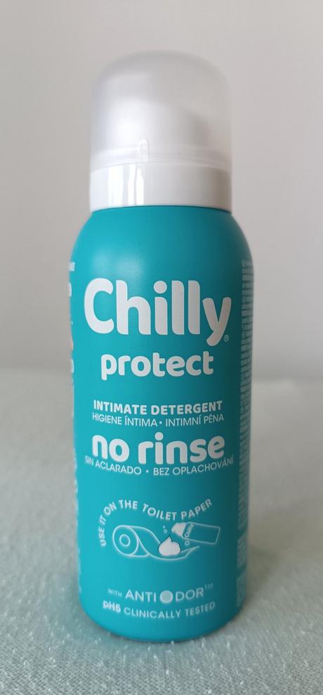 Intimní mycí pěna bez oplachu - chilly - 100ml, 