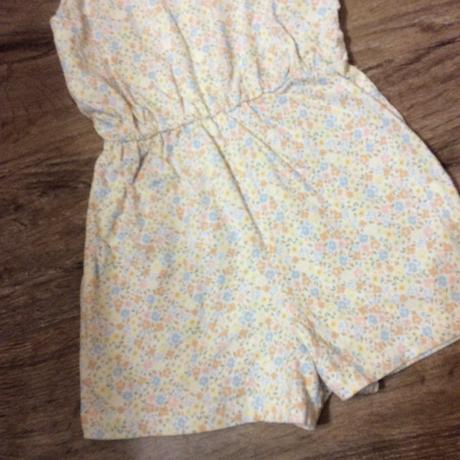 Bavlněný letní květinkový overal, george,98