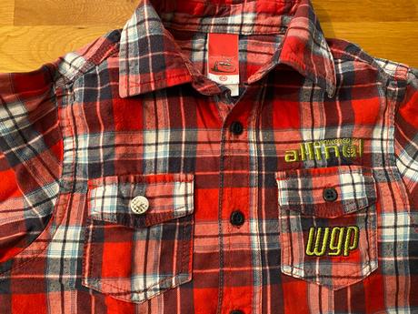 Flanelová košile cars - c&a, vel. 110, c&a,110