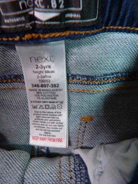 Pohodlné měkké kraťase vel. 98, next,98