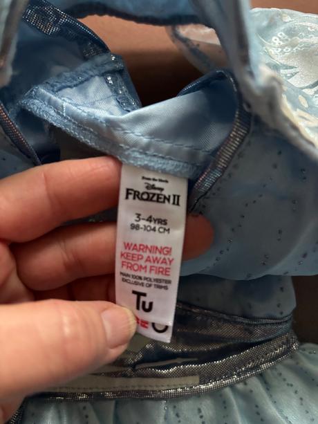 An21/ kostým elza frozen ii - v.3/4 roky, 