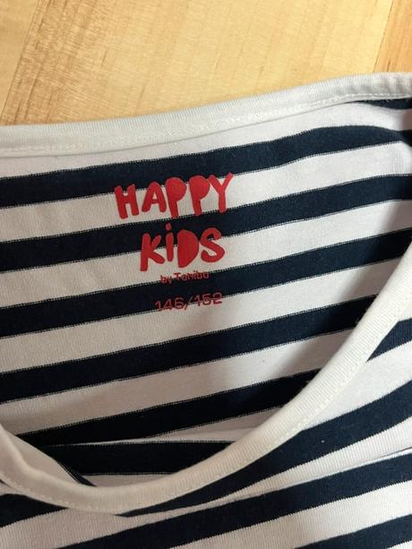 Šaty pruhované, tchibo,146