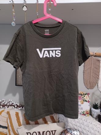 Khaki tričko vans 158/164 - s/m, 164
