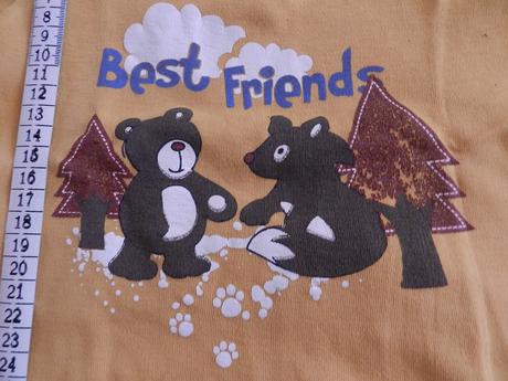 Triko dlouhý rukáv medvědi, lupilu,74