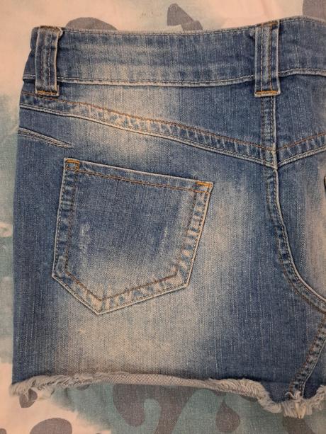 Džínová minisukně, xs