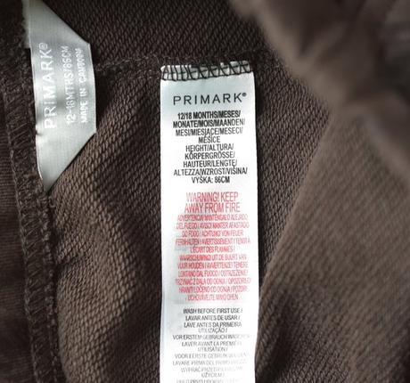 Kraťasy vel. 12 - 18 m, primark,86