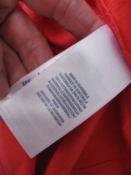Dětské bavlněné červené tričko ralph lauren, ralph lauren,152