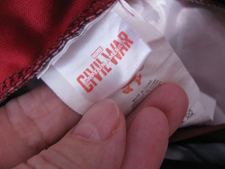 Kostýmový elastický overal-iron man, 