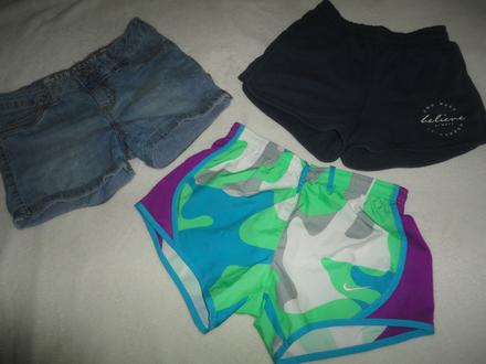 Supr šortky, vel. 10-11 let, kus od, nike,140
