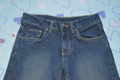 122 bavněné džíny regulace v pase, denim,122