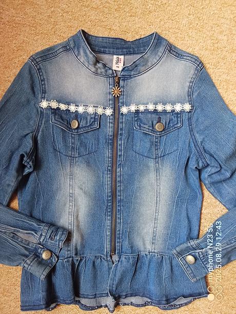 Riflová bunda zn."yigga" vel."146", yigga,146