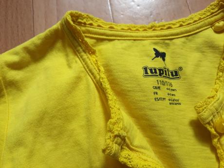 Tričko na knoflíky, lupilu,110