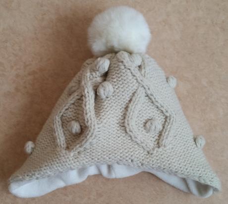 Dětská zimní čepička, vel.3-6měs., zn. f&f, f&f,56