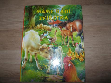 Knížka máme rádi zvířátka,