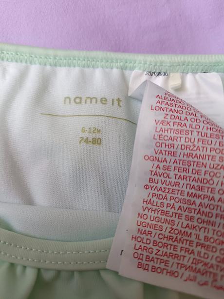 Dvoudílné plavky 74-80, name it,74