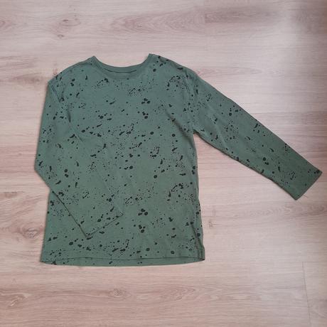 Dětské triko s dl. rukávem s cákanci, f&f, v. 134, f&f,134