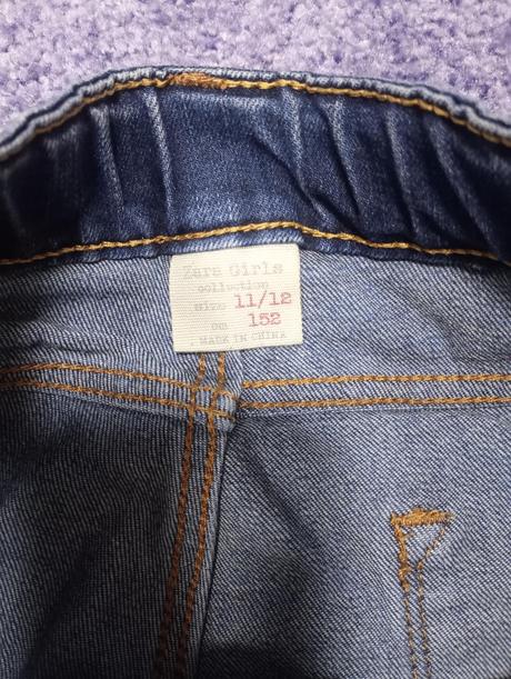 Džíny zara girls, vel. 11-12 let, zara,152