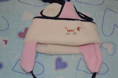 Teplá fleesová zimní čepice čepička beranice, 68