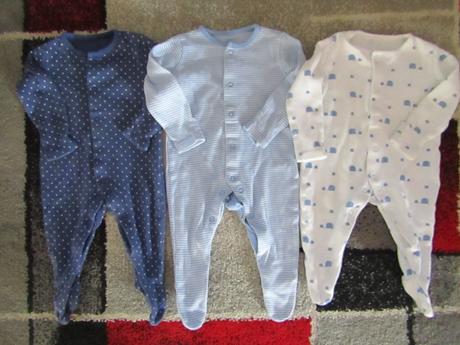 3 x bavlněný overal vel.62- zn.f & f, f&f,62