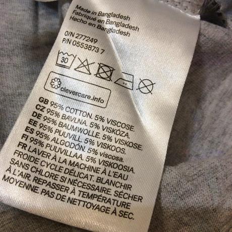 Bavlněné šaty s jednorožci zn. h&m, h&m,122