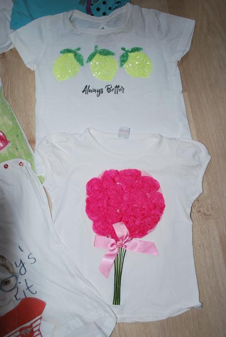 8x triko tričko i jednotlivě, 128