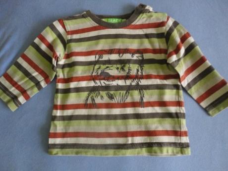 Hezké triko vel. 6-9 měsíců, 74