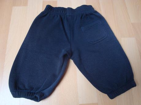 Tepláky pro mimi - tmavě modré, vel. 9-12 měs., 74