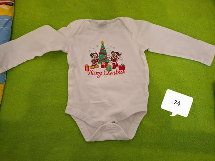 Vánoční sváteční body (velikost 74), 74