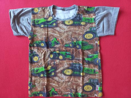 Tričko s traktory, vlček,116