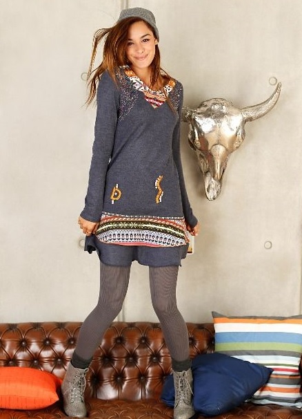 Super úpletové šaty rainbow vel 48/50, 48