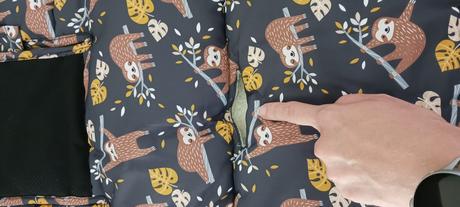 Zimní fusak do kočárku bobánek, 