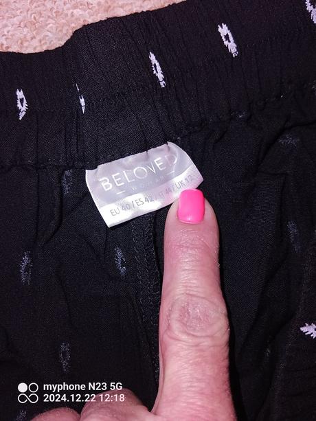 Kalhoty maxi široké zn."beloved" vel."40", 40