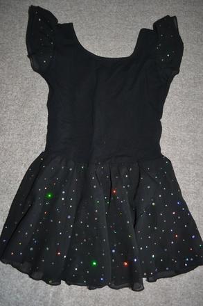 Cvičební gymnastický trikot na 5-8l., 122 / 128 / 134