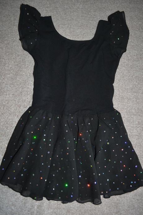 Cvičební gymnastický trikot na 5-8l., 122 / 128 / 134