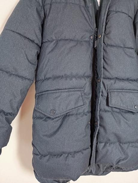 Úžasná dlouhá chlapecká zimní bunda, sinsay,152