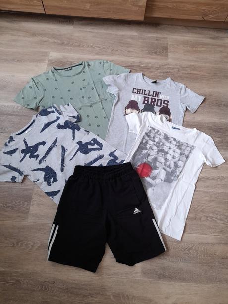 Trika na ven + kraťasy adidas vel. 146-152, 140–152