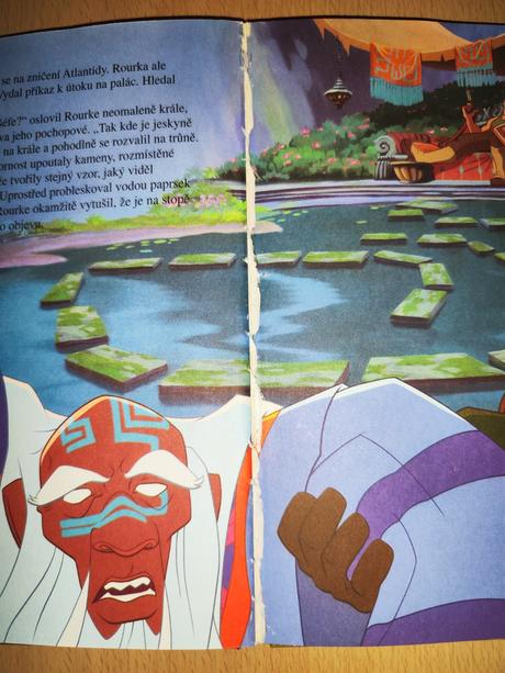 Kniha atlantida walt disney, 