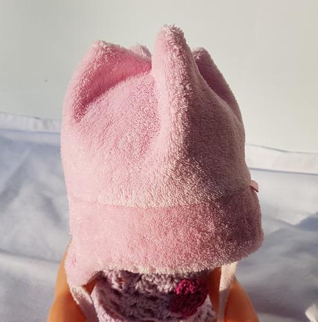 P28 dívčí jarní / podzimní čepice vel. 74-80, 74