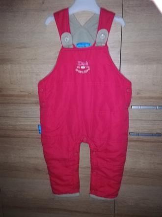 Oteplováky s laclem vel.80, 80