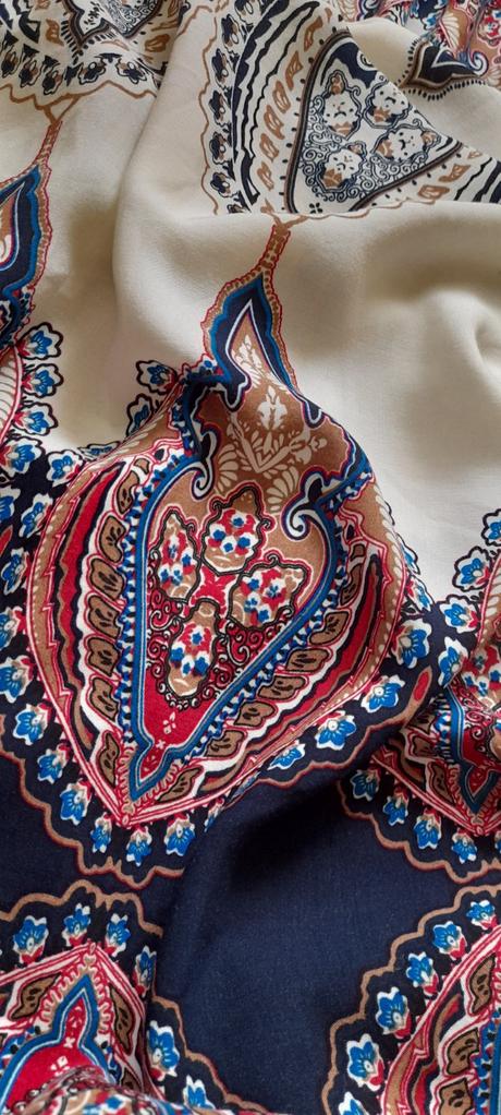 Dlouhé volánové bavlněné letní šaty, m