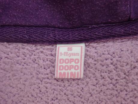 Chlupatá mikina / bunda, vel. 86, dopodopo,86