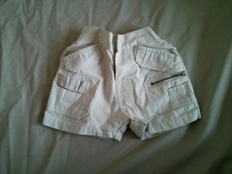Bavlněné kraťásky s kapsama, 74