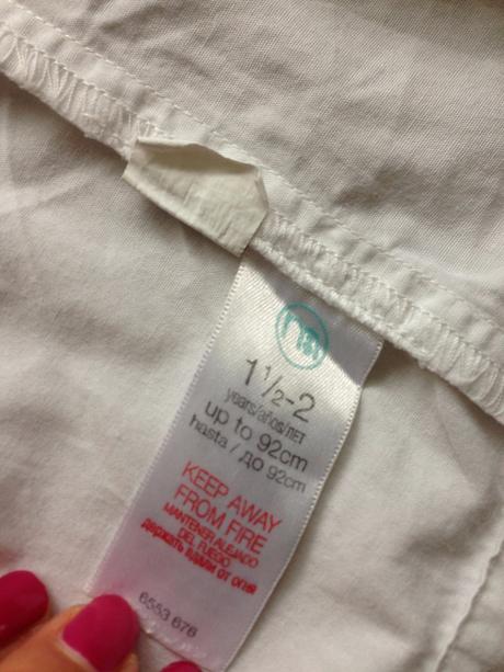 Zavinovací šaty 1,5-2r výšivka mothercare květiny, mothercare,92